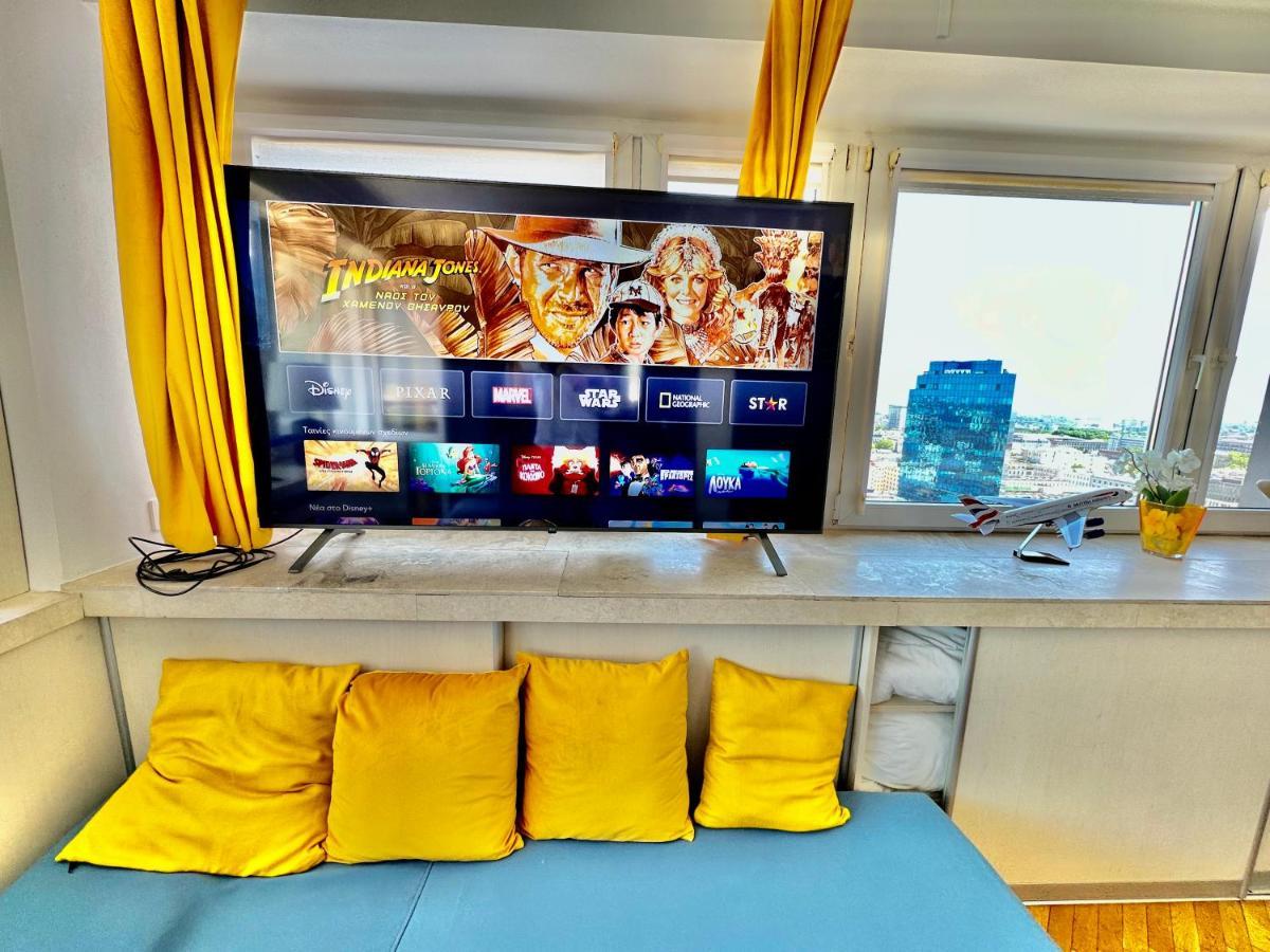 Apartament Sun Clima/Ac Metro X2 Fast Wifi 500 Mbs 70'Tv Netflix Appletv Hbo Warszawa Zewnętrze zdjęcie